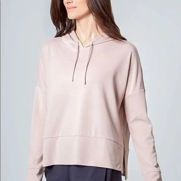 MONDETTA RIBBED Ladies HOODIE PULLOVER - Picture 4 of 11